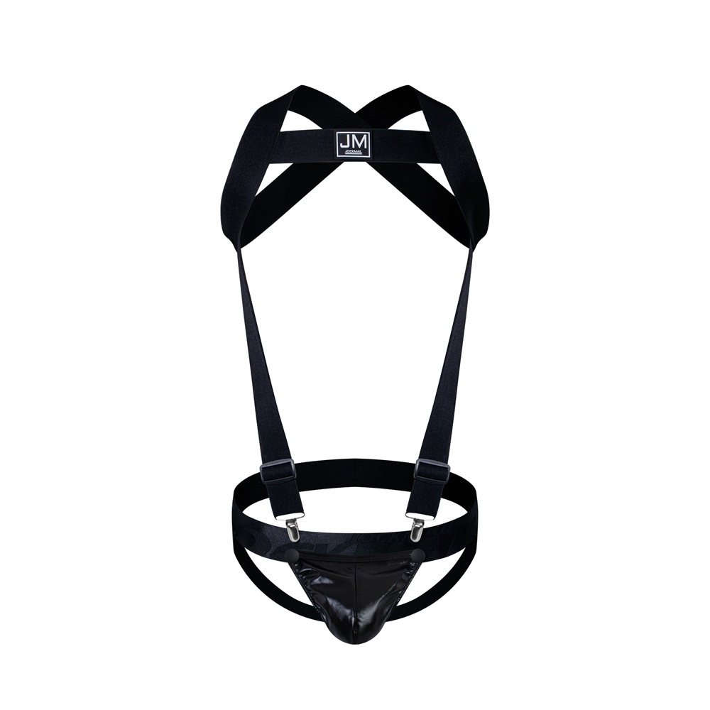 Men's Sexy Underwear, Thong, Adjustable Straps, Elastic Shoulder Straps with Clips, Versatile Underwear