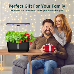 2024 new hydroponic machine planting machine LED plant light family planting full spectrum growth intelligent planting