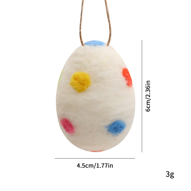 Explosiones transfronterizas huevos de Pascua muñecas de Pascua muñecas de conejo de Pascua colgar adornos al por mayor