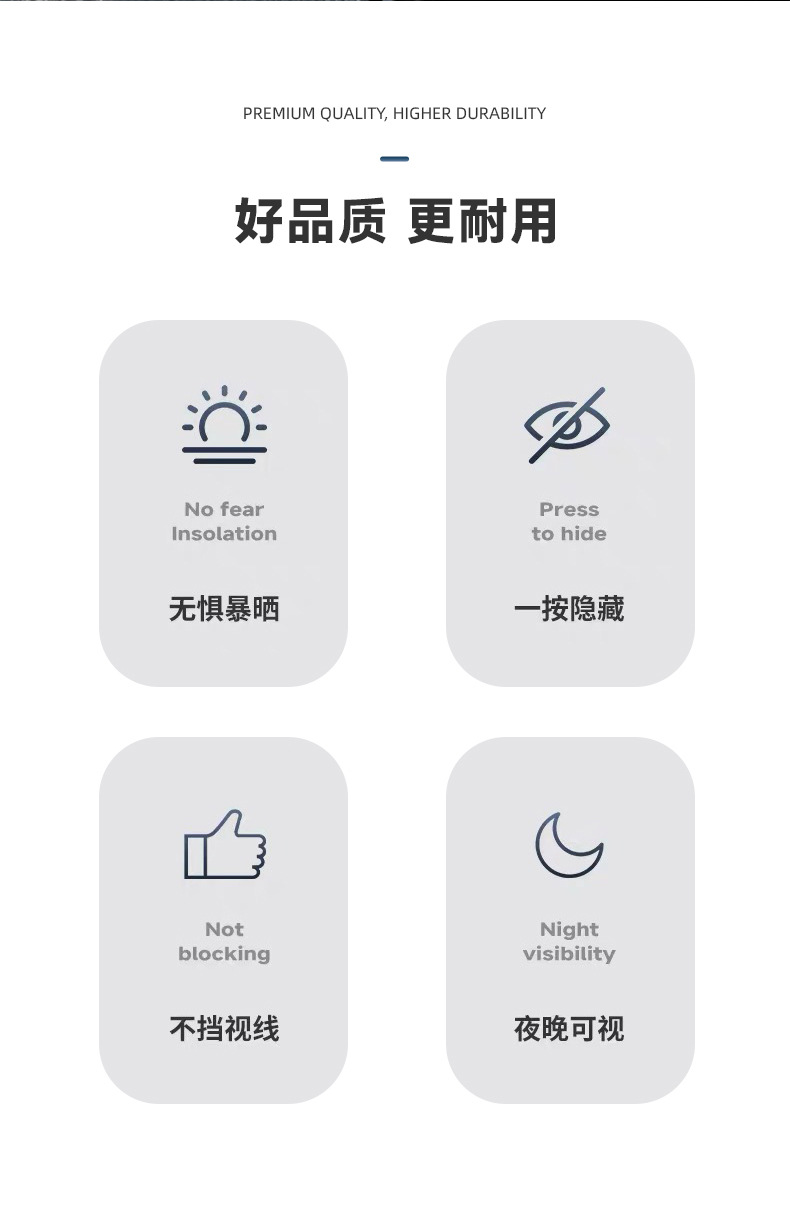 Suitable for Ideal i6 car, temporary magnetic parking number plate, phone number display, and original car color trim