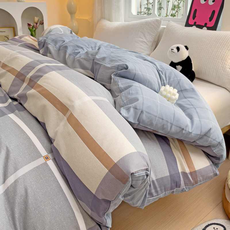 체크무늬 스케치 [면 100% 품질]