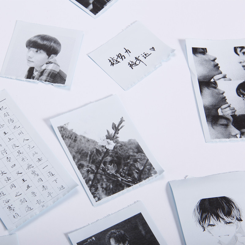 Meow máquina Ai Li Xiaoli 57*30 adhesivo se puede pegar papel de la etiqueta impresora especial para preguntas equivocadas