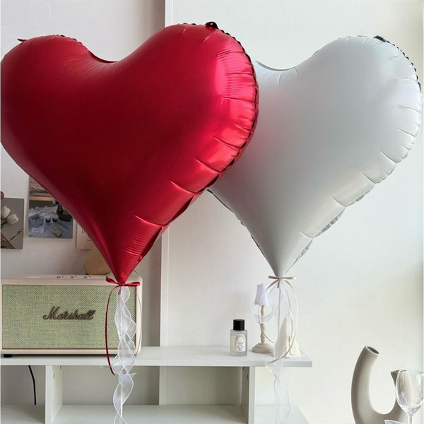 Brand matte balloon for St. Valentine's Day