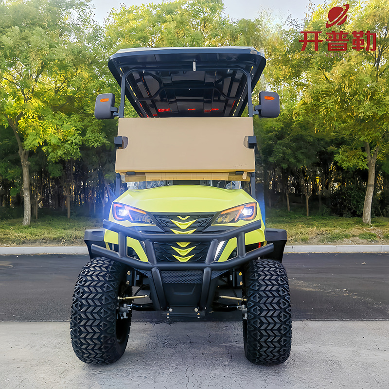 New Electric Golf Cart Off-Road Vehicle Scenic Area Factory Sales Office Sightseeing Tour with Car Golf Cart
