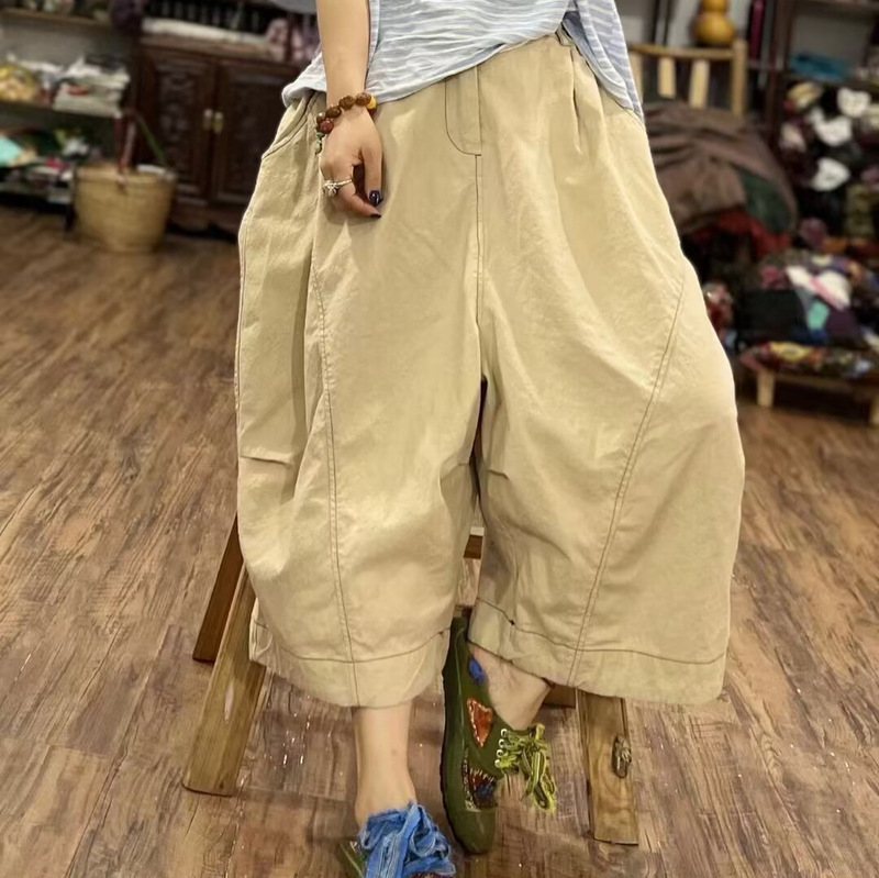 2025 Summer New Arrival Korean Style Loose Casual Slim-fit Straight-leg Pants
