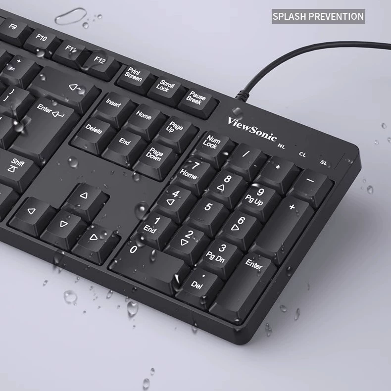 Youpai CU1500 белая проводная клавиатура и мышь набор мультимедиа домашний офис игра USB проводная клавиатура и мышь