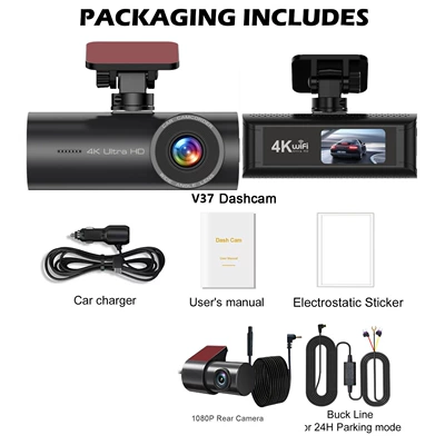 Driving recorder – Parking Monitoring Gps Reversing Image - front-of-the-car-inside-the-car-wifi-step-down-line