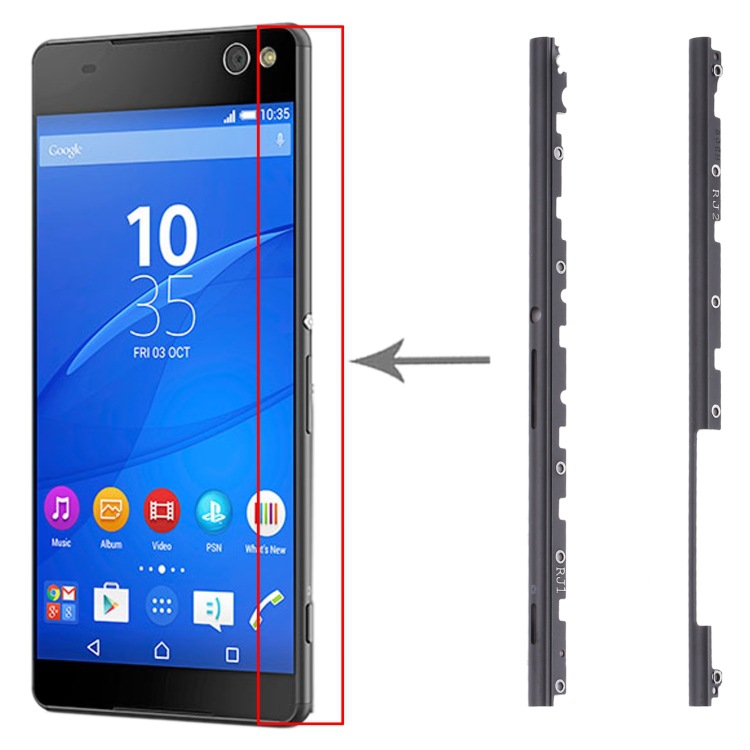 Para para Sony Xperia C5 Ultra Bordes / Bordes laterales 1 par de venta