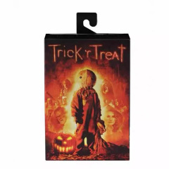 NECA 56048子供を怒らせないでくださいサムハロウィーンカボチャ人映画7インチ人形フィギュア