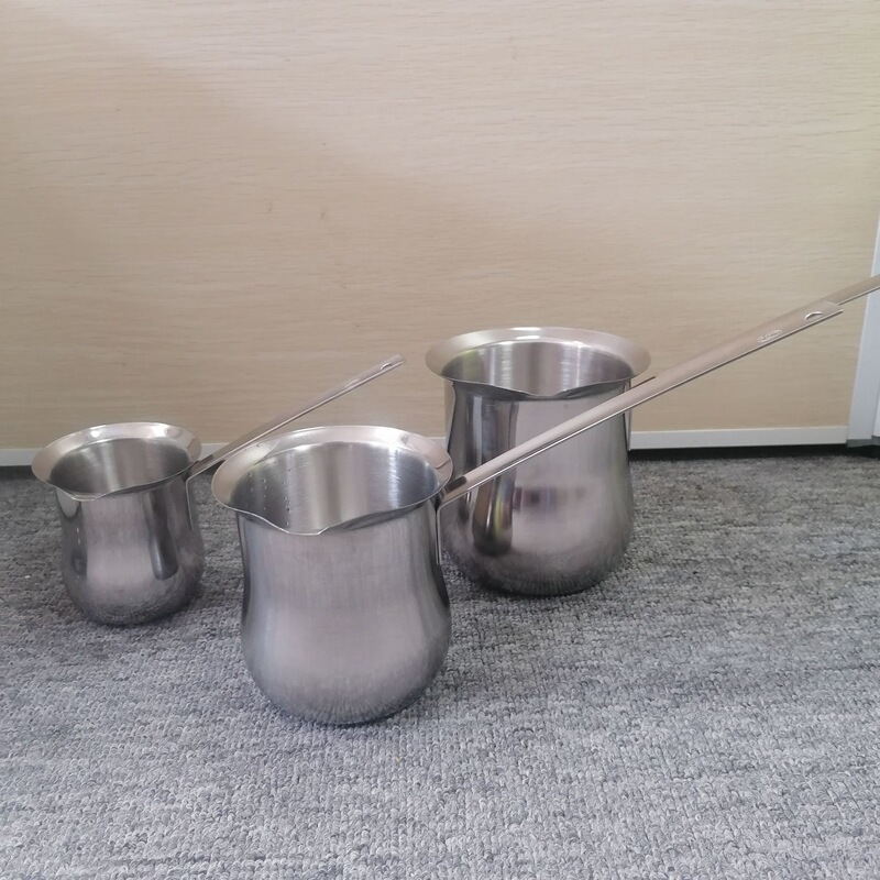 Middle Eastern Arabic Turkish Pot Greek Stainless Steel Coffee Cup Milk Cup Warm Milk Cup Size 6/7/8 Middle Eastern Arabic Turkish Pot Greek Stainless Steel Coffee Cup Milk Cup Warm Milk Cup Size 6/7/8