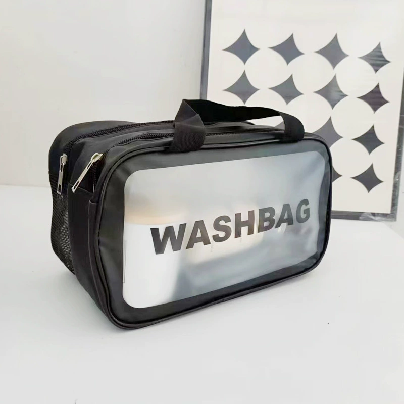 Водонепроницаемый вместительный косметичка PVC, ручная сумка для путешествий