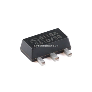 原装正品 ME6118A33PG SOT-89-3 3.3V 1A高速LDO稳压器