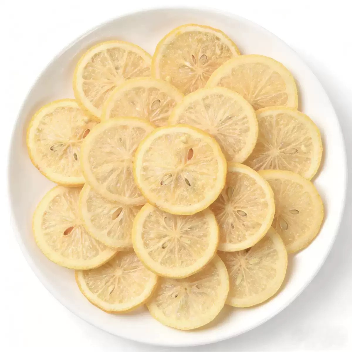 Freeze Dried Lemon Slices 500g Ning Meng Pian Dried Fruit Tea Slices for Hot or Cold Brew in use