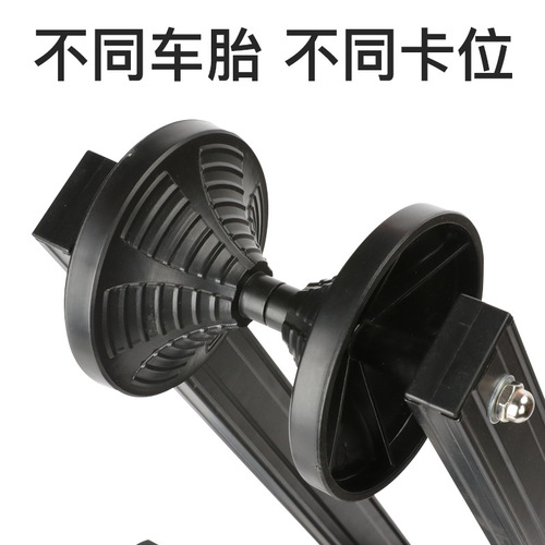 Bicycle plug-in parking rack portable double pole mountain bike support rack display rack road bike riding supplies