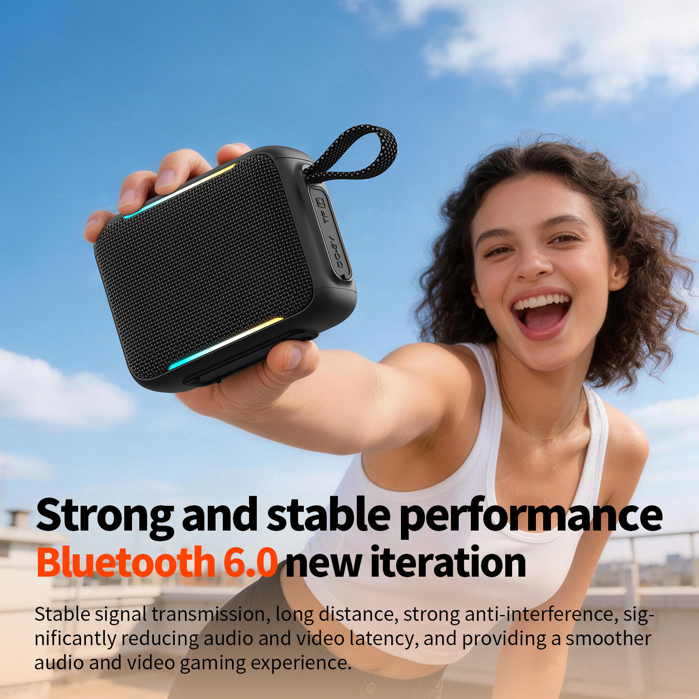 Nuevo transfronterizo GO5 ladrillo de oro 5 generación altavoz Bluetooth impermeable tarjeta portátil al aire libre regalo de mano subwoofer
