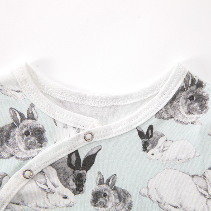 Comercio exterior, ropa de manga larga para bebés, ropa de botón de primavera y otoño, ropa de escalada de Amazon al por mayor.