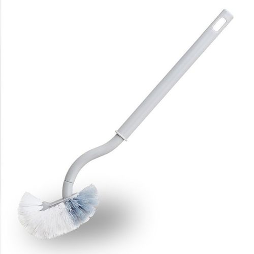 Japanese-style toilet brush with no dead ends, household soft-bristled long-handled toilet brush, bathroom supplies, multi-functional cleaning brush set