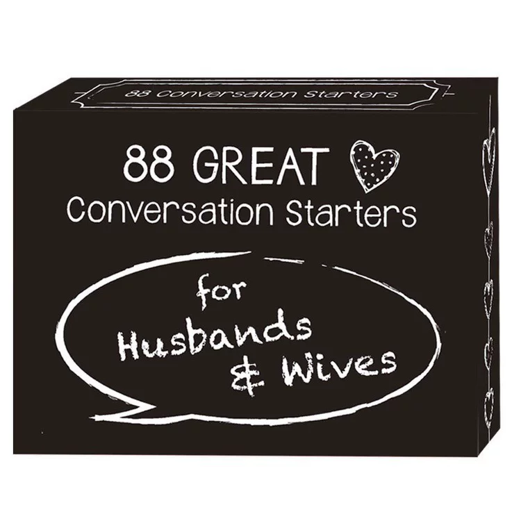 88 Great Conversation Starters couple couple dialogue game