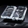 浦江水晶 周年纪念品 公司 实木牌匾 加盟授权牌 奖牌 水晶