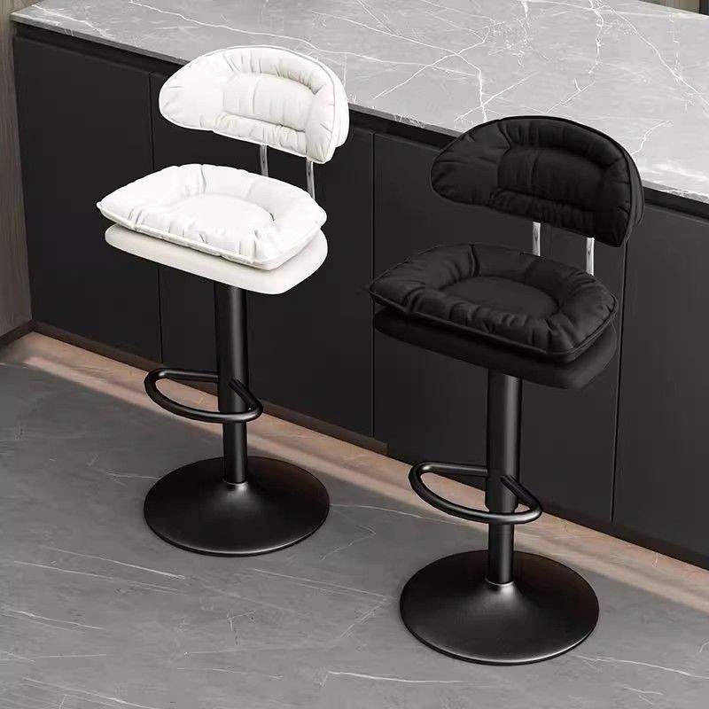 Bar Chair Modern Simple Rotating High Stool Bar Chair Cashier Front Desk Lift Back Chair Bar High Stool