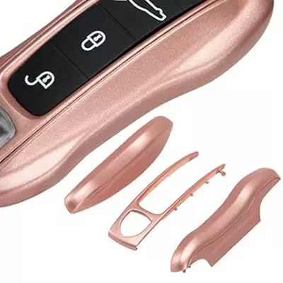 Car key bag – [3-Piece Set] - rose-gold