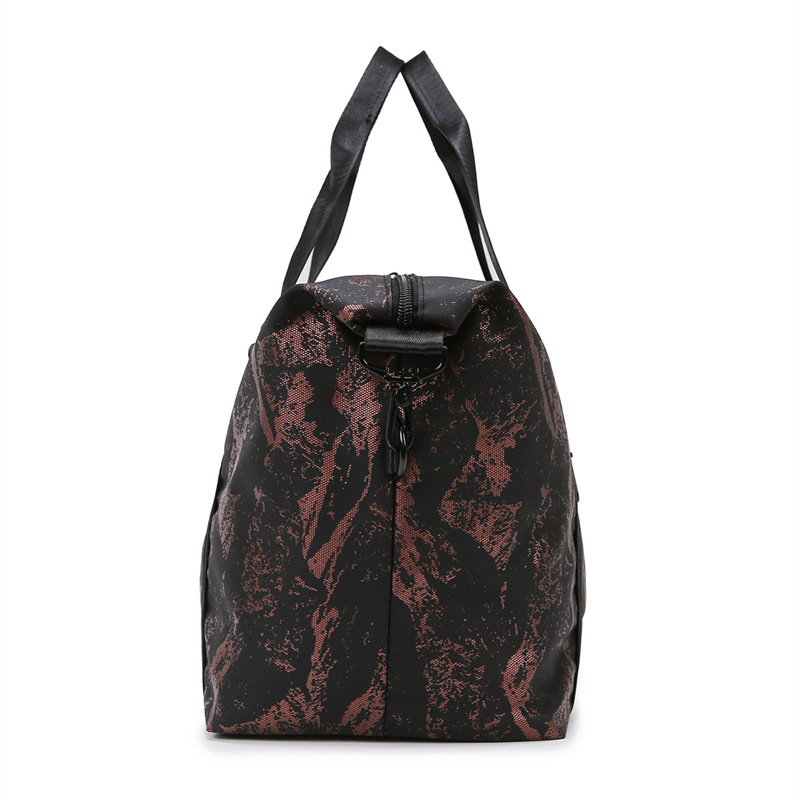 Nueva bolsa de viaje portátil de expansión ligera para viajes de negocios de corta distancia, bolsa de almacenamiento de fitness deportivo de separación seca y húmeda de gran capacidad para mujeres