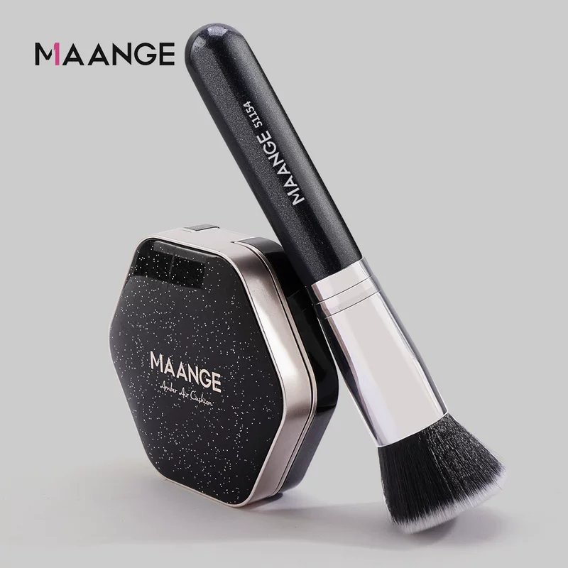 Новый продукт Maange — плоская кисть для тональной основы с одинарным ворсом, большая, портативный инструмент для макияжа