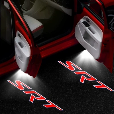 License plate lamp door light modified LED - red-srt