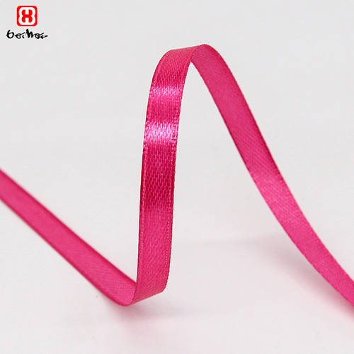 Manufacturer wholesales 0.6cm ribbon, 6mm ribbon, gift wrapping ribbon, braided hair ribbon, framing ribbon