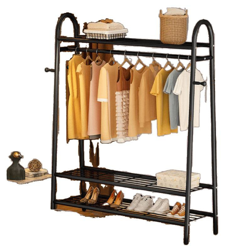 percha de ropa para suelo doméstico dormitorio percha de ropa fresca percha de ropa percha de sombrero móvil simple interior percha de ropa