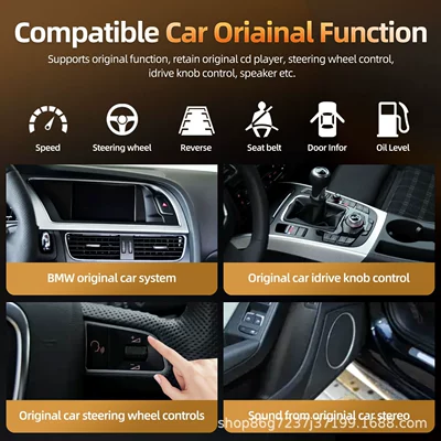 Central Control Display Screen — DVD Navigation