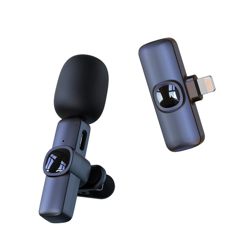 Cross-border new private model J1 wireless lapel microphone mobile live streaming recording noise reduction wireless microphone microphone