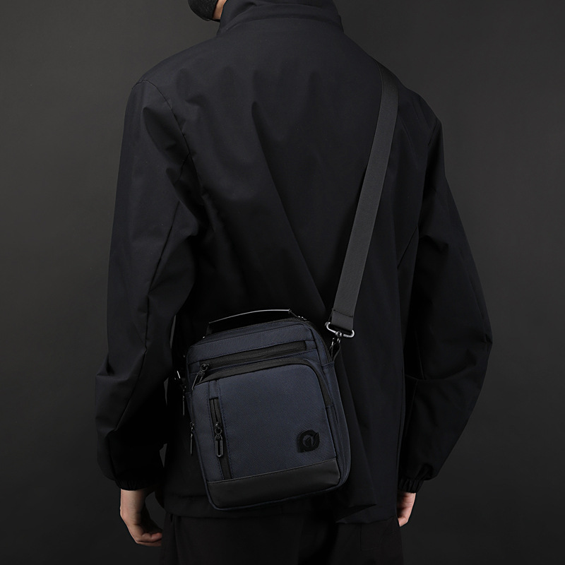 WEPOWER nuevo hombre casual de moda de negocios mochila de hombro impermeable mochila de hombro de gran capacidad bolso de mano de hombre