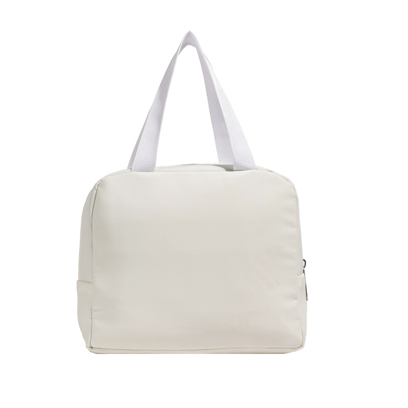Bolsas coreanas para niños y niñas, bolsas de almuerzo de lienzo de color sólido, bolsas de almuerzo de estudiantes, bolsas de almuerzo