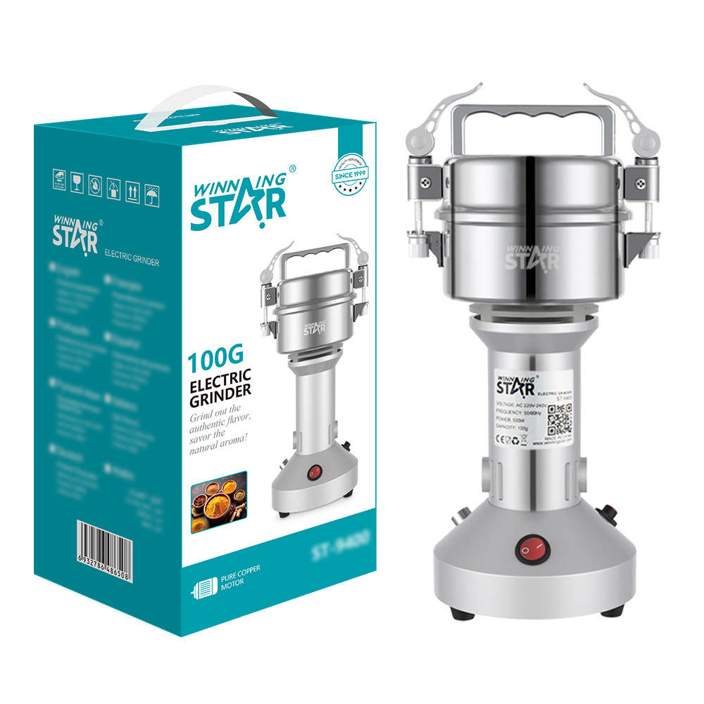 GANADOR ESTRELLA transfronteriza portátil pequeño hogar pimienta granos de café medicina herbal china molino de harina