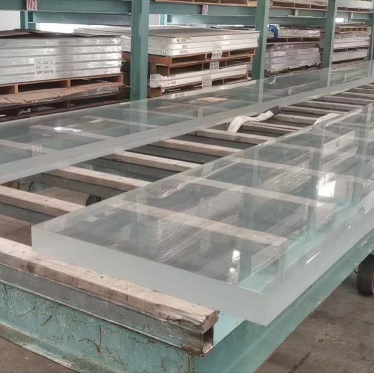 亚克力无边际泳池酒店别墅无边泳池弧形无边泳池高透明有机玻璃板