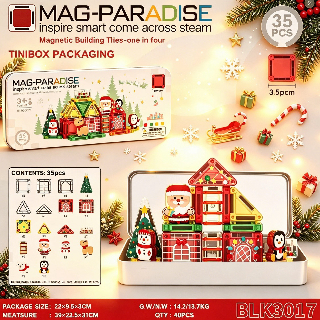 Transfronteriza portátil de bolsillo magnético 3,75 cm ingeniería de automóviles escena ventana magnética juguetes de puzzle para niños