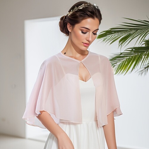 Cross-border new chiffon pearl shawl stylish fashion fine cool sunscreen thin versatile Japanese and Korean style