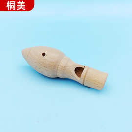木质仿鸟叫多孔火车口哨笛子幼儿园儿童吹奏伴奏奥尔夫乐器批发