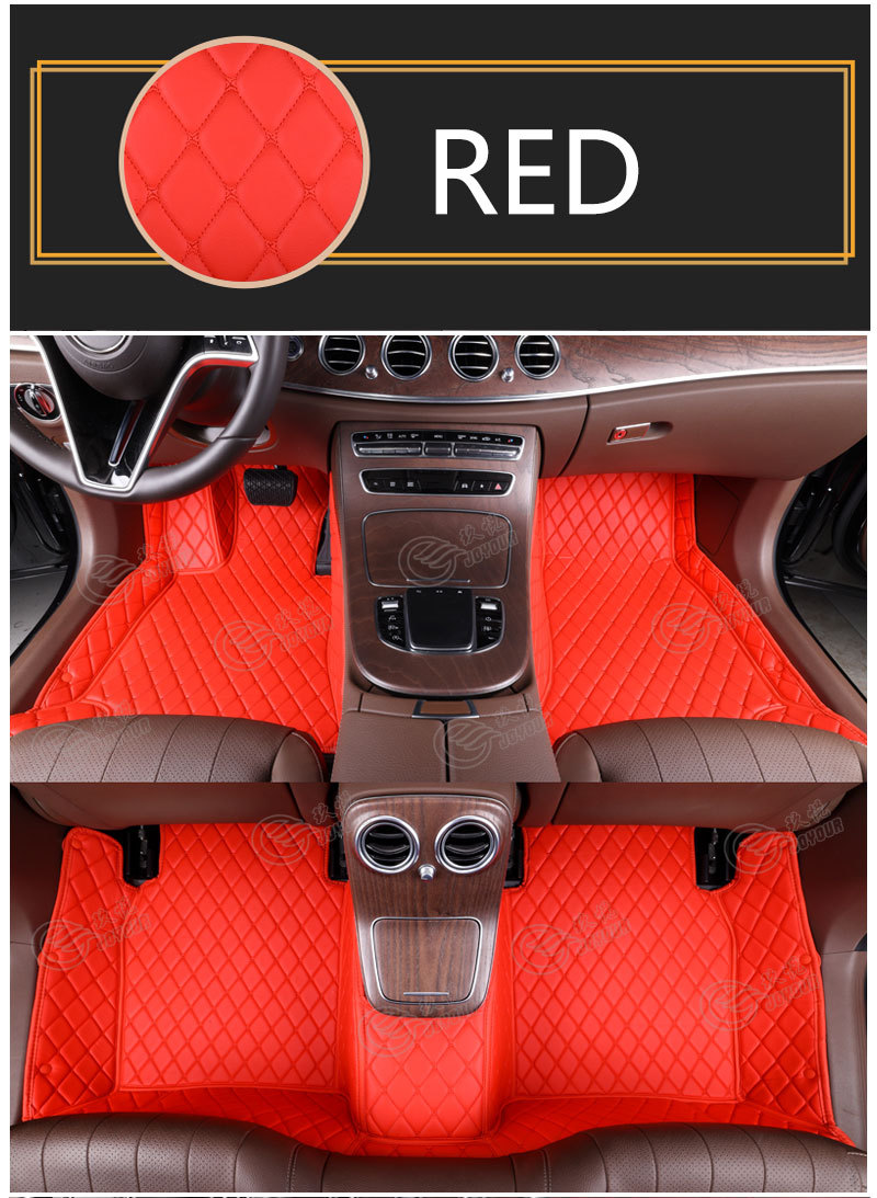 Cross-Border Full-Coverage Car Floor Mats, Left-Hand Drive Car Floor Mats, Factory Source for Custom Car-Specific Floor Mats
