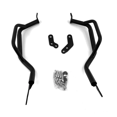 Suitable for Yamaha 19-24 Models Motorcycle bumper - t700-lower-guard-bar-black-export-quality-thickened-set