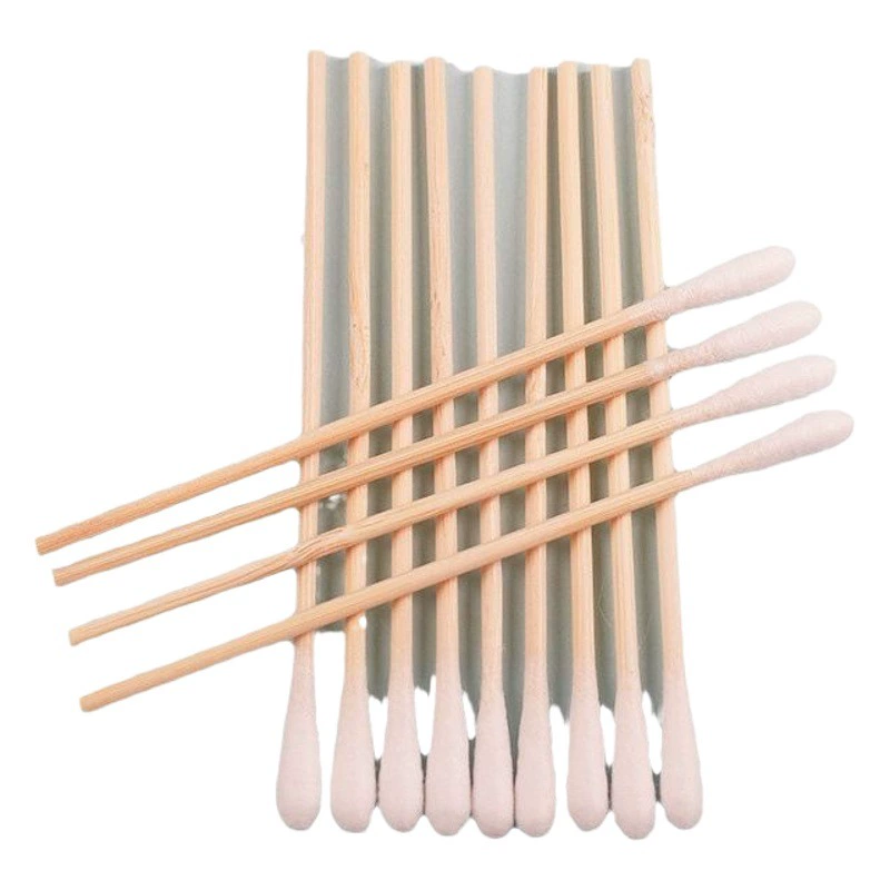 Enhui медицинский ватный тампон стерильный класс одноразовые лекарства для чистки ушей, носа и горла ватный тампон пакет с застежкой-молнией 10 см производитель оптом