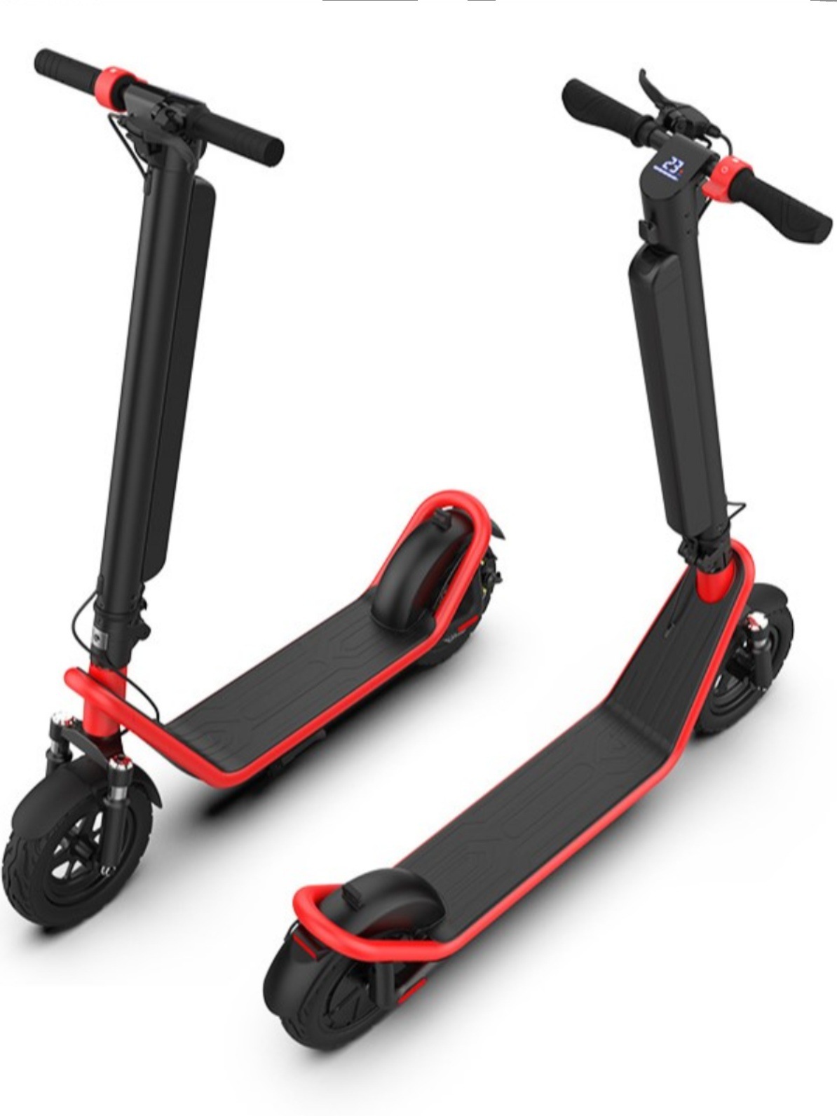 New Model X11 Adult Aluminum Alloy Mobility Scooter with Shock Absorption, 10-Inch Folding Electric Scooter