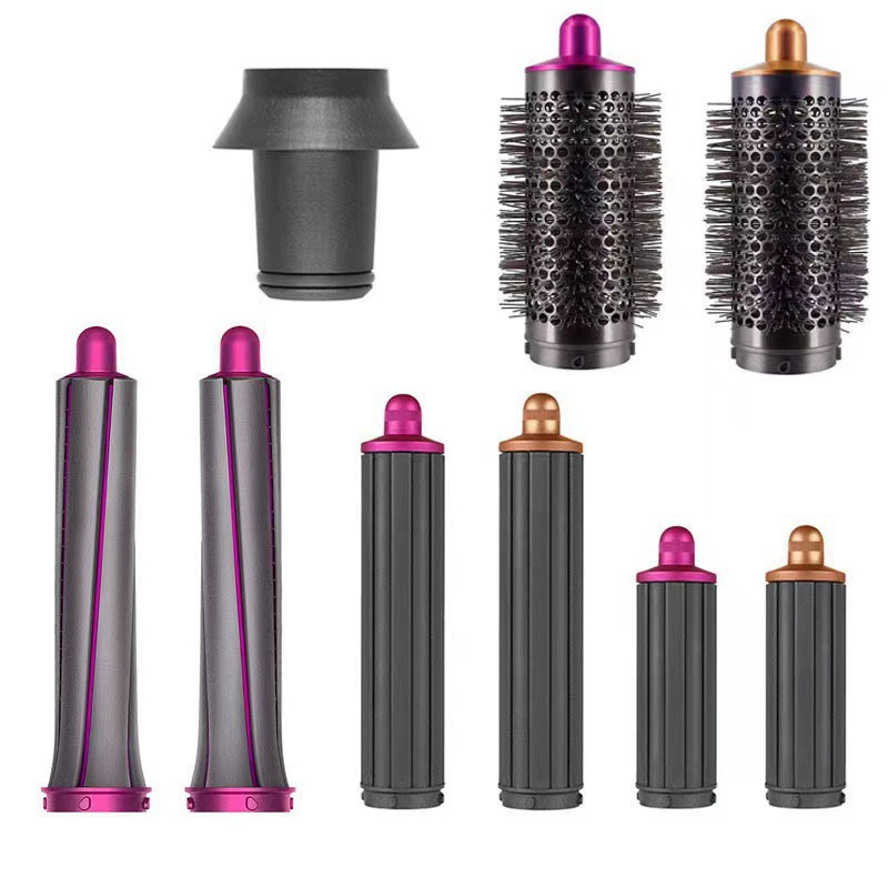 Подходит для роликового фена Dyson - форма цилиндрической круглой трубки, гребень для головы, мягкая и твердая расческа, завитые волосы ворот