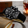 Sports stone inlay for leisure, men's calendar, quartz watch, wholesale