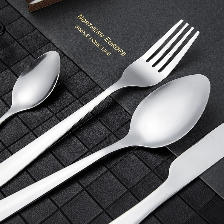 Tableware stainless steel, set, mirror effect, Birthday gift
