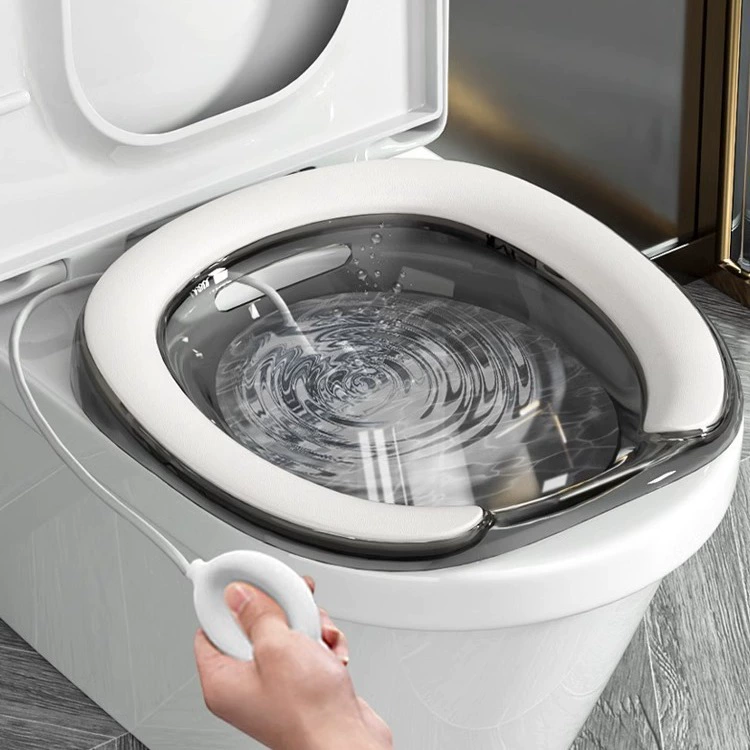 Биде дамы Специальный геморрой мужчина Беременные женщины туалет мытье ягодицы тазик мытье ягодица пуха артефакт девушка фумигация бесплатно приседания бассейна