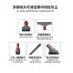Huixi applies Dyson vacuum cleaner accessories V7V8V10V11 gap flat suction head mattress dust removal wide mouth brush head