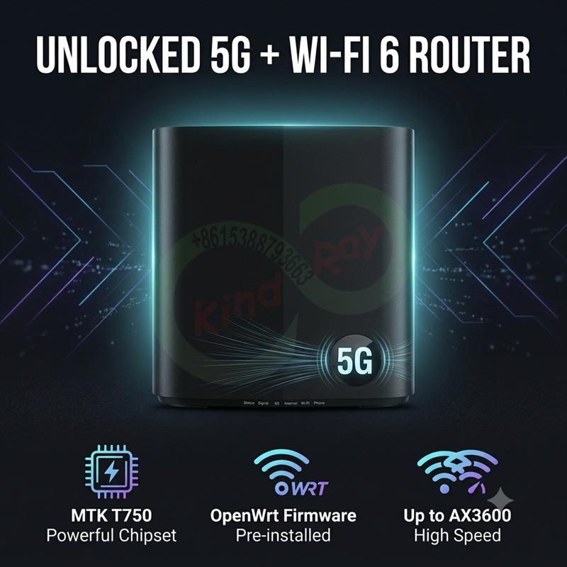 openwrt wifi6插卡4g 5g路由器aw1000 usb 2.5g网口无线t750直播