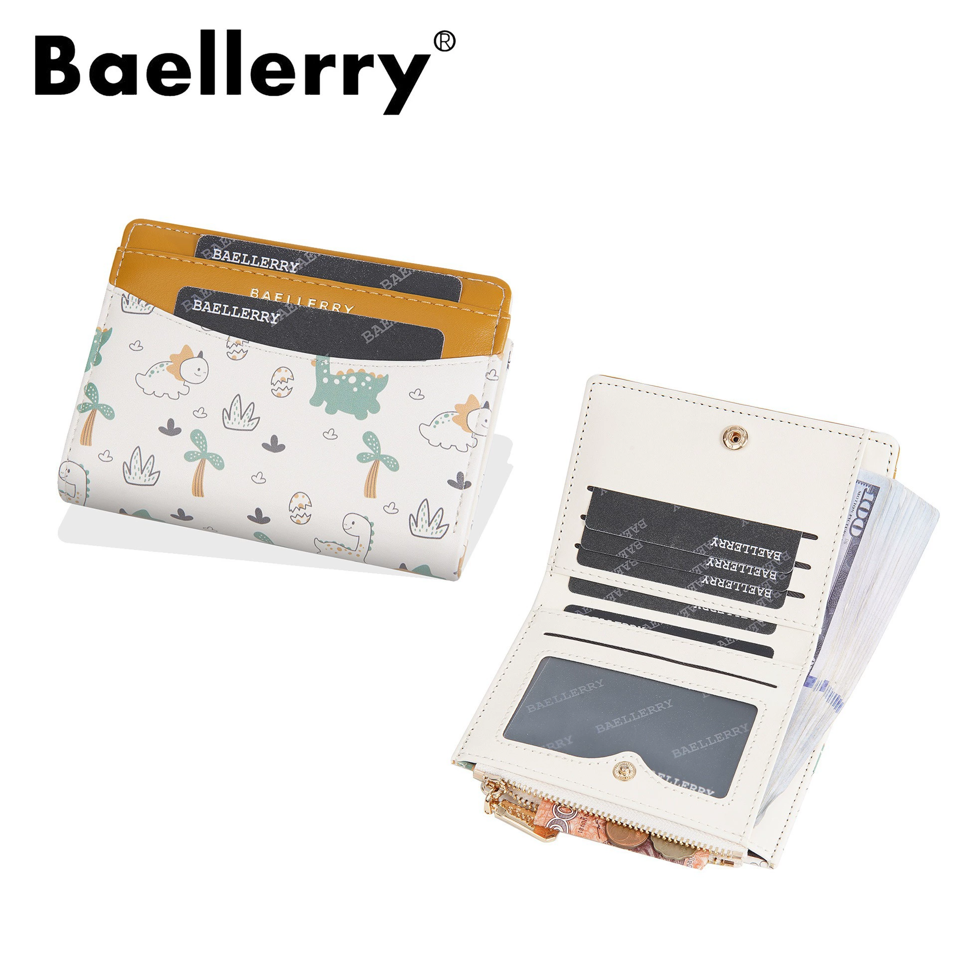 баеллери кошелек, картонный держатель карт, универсальная короткая плечовая сумка, корейский стиль